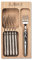 NEW Laguiole 6pc Cake Fork Set in CD (Stainless Steel)