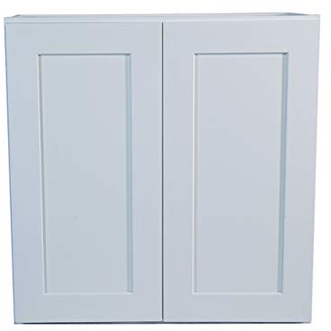 Design House Shaker Tall Wall Kitchen Cabinet, Wood, White, 30x24 Fully Assembled
