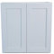 Design House Shaker Tall Wall Kitchen Cabinet, Wood, White, 30x24 Fully Assembled