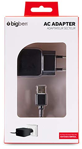BigBen Interactive SWITCHADAPTV2 - Adaptador de Corriente para Cargar de Nintendo Switch