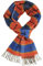 Rotfuchs Winterschal & Warm Karo modisch Mehrere Farbstellungen Wolle Made in Germany R720 (30 x 180 cm, Orange Blau)