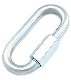 Kettennotglied 12mm Kettenglied DIN 5299 Schraubglied Kette Verschluß