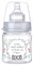 LOVI Anti-Kolik-Flasche 120 ml mit dynamischem Silikon-Sauger für die Kombination mit Stillzeit, Babyflasche mit Bodenventil gegen Koliken und Sauger, 0+ Monate