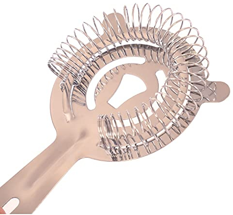 Oypla Professional Stainless Steel Cocktail Maker Ice Strainer