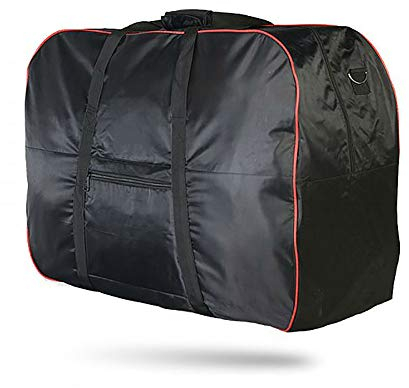 aoory Fahrrad Transporttasche Klapprad Tasche Tragetasche Fahrrad Transport Abwahrungstasche Für 14 Bis 20 Zoll Faltrad Schwarz