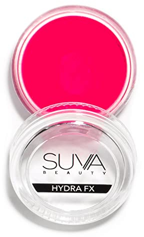 SUVA Beauty - Scrunchie (UV) Hydra FX, Water-Activated Neon Pink Body Paint Makeup, 10g