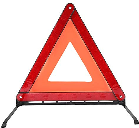 Auto reflektierendes Dreieck, faltbares Auto reflektierendes Dreieck Notfall-Fehlerzeichen Warnschild Auto-Stoppschild