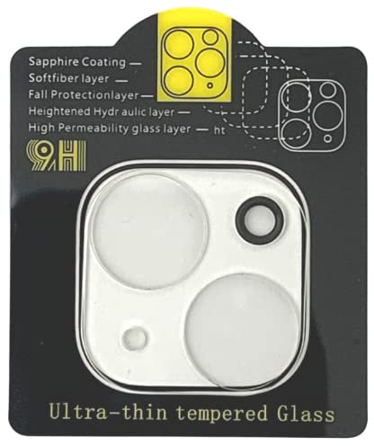 Camera Lens Protector Compatible with iPhone 13 and iPhone 13 Mini, High Transparent Tempered Glass, Anti-Scratch Protective Film