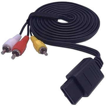 WICAREYO 3 Meter AV Audio Video Composite TV Kabel für N64