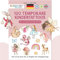 Papierdrachen 100 besonders hautfreundliche Kindertattoos - Tattoos Fabelwesen und Märchen - für Kinder - als Geburtstagsmitgebsel oder Geschenkidee - 100% vegan & geprüft