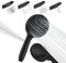 SparkPod Black Shower Head High Pressure and 10 Spray Settings - Luxury 5 Handheld High Power Shower Heads with High Pressure Jets - Showerhead and 10 Functions - Matte Black (No Filter)