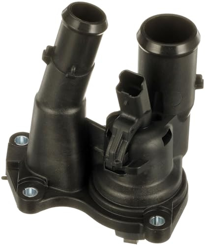 GATES TH49898G1 Thermostat Kühlmittel Kühlwasserthermostat mit Gehäuse mit Dichtungen 98°C 1473090 7412-10731 741210731 | Kompatibel mit: FORD FOCUS C-MAX, FOCUS II, FOCUS II Kasten/Kombi, FOCUS II Stufenheck, FOCUS II Turnier