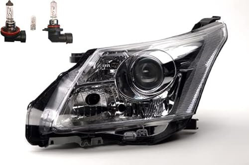 Johns, Scheinwerfer passend für Toyota Avensis T27 02/09-12/11 links + Leuchtmittel