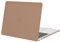 MOSISO Hülle Case Kompatibel mit MacBook Pro 13 Zoll 2025 2024 2023 2022-2016 M2 M1 A2338 A2289 A2251 A2159 A1989 A1706 A1708 mit/ohne Touch Bar,Plastik Hartschale Schutzhülle Cover, Karamellbraun