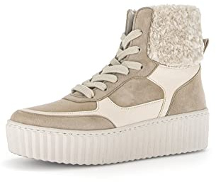 Gabor Damen Schnürstiefeletten, Frauen Schnürboots,Best Fitting,Warmfutter