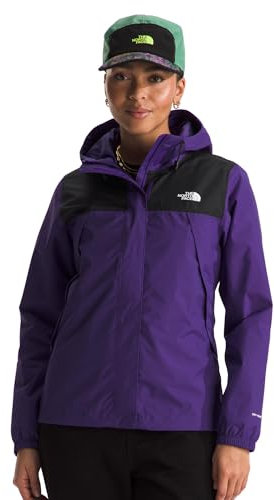 The North Face NF0A7QEUS961 Women’s Antora Jacket Jacket Damen PEAK PURPLE/TNF BLACK Größe XS