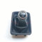 Schaltsack Schaltmanschette Für VW Für Polo 9N 9N2 2002 2003 2004 2005 2006 2007 2008 2009 5-Gang-Auto-Schaltknauf Mit Gaitor-Manschettenabdeckung Schalthebelknopf(Black red)