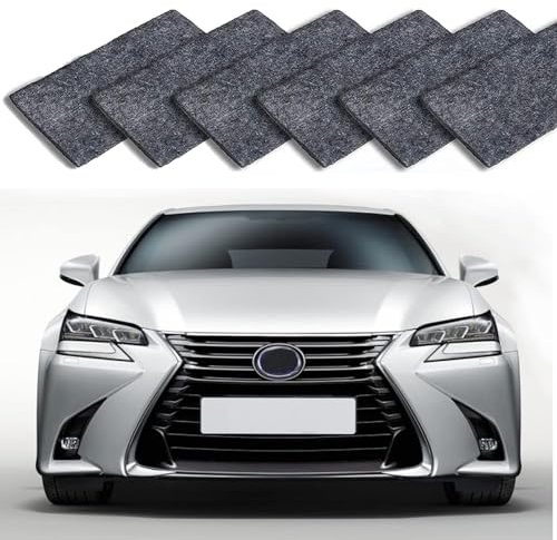 EUDSRODEMY 6 StüCk Nano Sparkle Tuch Auto Kratzer Entferner Original - Nano-Kratztuch für Autokratzer Reparatur und Lackpflege