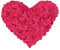 SamHeng 1000pcs pétales de Rose en Soie pétales de Fleurs en Tissu Artificiel pour fête de Mariage Saint Valentin Anniversaire décorations de Table romantiques émulation pétales de Rose(Rose Vif)