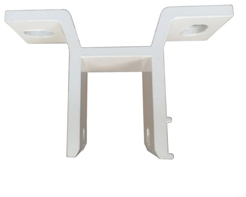 HEIBTENY Ersatz-Wandmontagehalterung, Wandhalterung Wandkonsole Wandmontage Adapter für abnehmbare Markisen für die Installation von 40-Quadratrohren