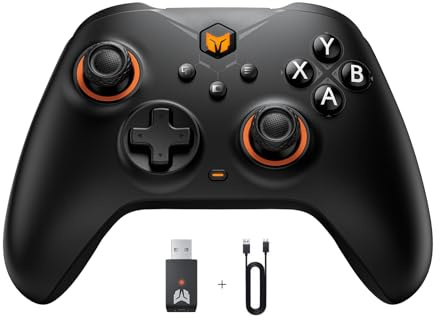BIGBIG WON Controller wireless, controller per PC Gale Hall Controllo del movimento, joystick e trigger Hall, controller di gioco per app per PC Switch/PC/iOS/Android Controller di gioco wireless