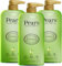 Pears Pure & Gentle Body Wash with Lemon Flower Extract - Nourishing Gel Cleanser -Crafted with Natural Oils - 10x More Moisturiser* - Beauty Bath for Moisturising Care - 500ml (3 Pack)