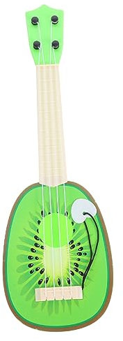 Toddmomy Di Chitarra Di Frutta Giocattoli Musicali Mini-ukulele Giocattoli Di Simulazione Ukulele Giocattolo Ukulele Di Ukulele Realistico Finta Chitarra Giocattolo Plastica