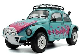 Solido 1:18 Beetle Baya VICE City Tribute Blue