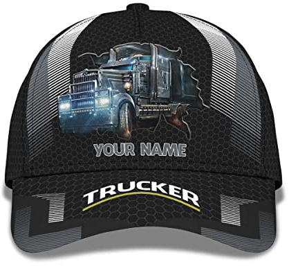 3D-LKW Damen Herren Basecap Atmungsaktiv Snapback Kappe Mode Outdoor Hut Für Golf Reisen Draussen