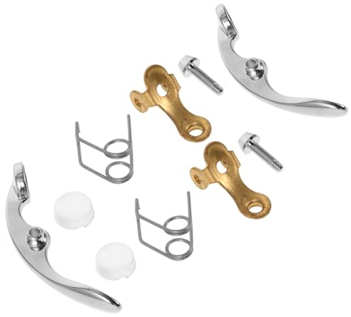 INOOMP 10 Stück Reparaturset für Trompetenventil mit Metallfeder und Schrauben Einfache Installation und Starke Kompatibilität Zubehör für Trompeten Wasserschlüssel