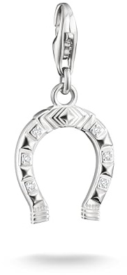 THOMAS SABO Charm Club Original Charm Anhänger Horse & Luck Kollektion aus 925 Sterling Silber