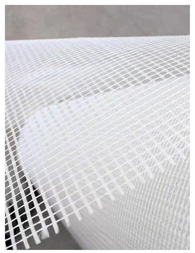 Treillis pour enduits et plâtrage, Rouleau de treillis en fibre verre 1x50m for le renforcement des murs, la réparation et du béton