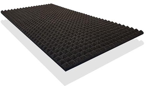 Pyra 3100, ca. 100x50x3cm, Anthrazit Schwarz (Verpackungseinheit = 400 Platten = ca. 200 m²)