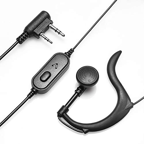 Headset Mikrofon Lautsprecher für Baofeng UV-5R/UV-5RA/UV-5R Plus/Wouxun UVD1P / UV6D / TYT UV-F9 Zwei-Wege-Radio