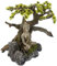 Nobby Aqua Ornaments BUDDHA mit Pflanzen, 32,5 x 16,5 x 21,0 cm, 1 Stück