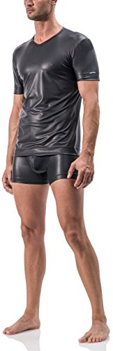 MANSTORE M510 V-Neck Tee Regular - hauchdünne, seidenmatte Mikrofaser - Limitierte Kollektion