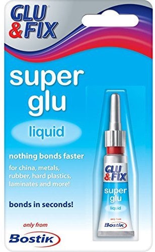 1 x Bostik Glu N Fix Super Glue Liquid Original 3g tube 80607 by Bostik