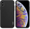 Cable Technologies iVelvet für iPhone XS Max, Apple iPhone X Hülle Schutz und Design, Hochwertige Materialien, Stoßfestes Nice Liquid Silicone (Black)