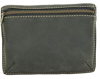 Gürteltasche mit Volllederausstattung und Geschenkbox LEAS in Echt-Büffel-Leder, schwarz - Vintage-Collection