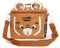 LES DÉGLINGOS Sac Isotherme Bébé (Speculos le Tigre) - Lunch Bag Enfant - Bagage Repas Enfant Garçon - Bandoulière - Pique-Nique Goûter - Isolant Peva - Marron