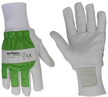Sägenspezi Forsthandschuhe Greeny Größe M 9 Arbeitshandschuhe (S / 8)