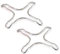 2 Pcs Universal Gas Hob Pan Support Stainless Steel Gas Ring Reducer Trivet Pan Stand Support Coffee Maker Pot Trivet Stand for Gas Hob Pan Stand Gas Hob Stand Gas Stove accessories