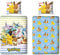 Pokemon Bettwäsche Set 2-teilig · 135x200 cm + Kissen 80x80 cm · Pokémon Pikachu hell-blau · Kinder-Bettwäsche 100% Baumwolle Linon · mit Reißverschluss