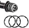 Fahrrad Kassette Spacer 3 Pcs 1mm+1.5mm+2mm Fahrrad Schwungrad Nabe Spacer Radsport Tretlager Achse Unterlegscheibe Dichtung