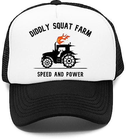 Diddly Squat Farm Shop Logo Tractor Kinder Kappe Baseball Rapper Cap