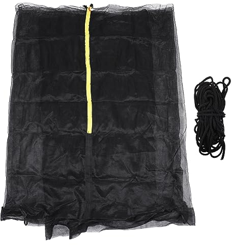 BESPORTBLE 1 Satz Trampolin-innennetz Jump Power Trampolin Teile Witterungsbeständiges Trampolinnetz Trampolin-sicherheitsnetz Trampolinnetz Aus Kunststoff Netzstange Der Zaun Polyethylen Pp