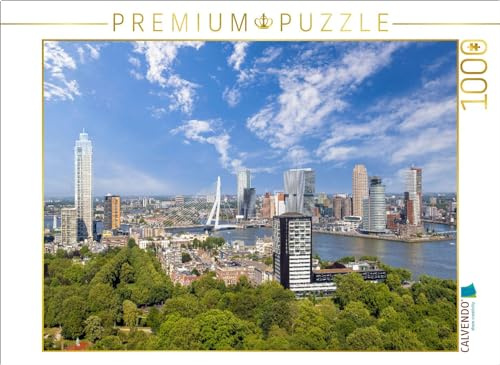 CALVENDO Puzzle Fantastische Rotterdam Impression | 1000 Teile Lege-Größe 64 x 48 cm Foto-Puzzle für glückliche Stunden