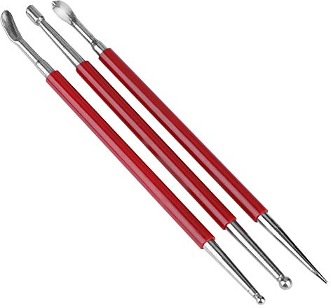 3 Pezzi di Rulli Per Impressioni in Pelle, Dispositivo di Sfregamento Per Stampe, Panni Per Pressa in Pelle Artigianale Per Goffratura di Stampe