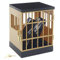 Gemaxvoled Handy-Gefängnis-Schloss-Box, Handy-Sperrbox abschließbarer Käfig für Klassenzimmer Familienzeit Party (Gold)