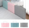 Baby-Bettgitter, Absturzsicherung Bettgitter, 5-Loch Höhenverstellbar, Waschbarer Reißverschluss, Bettschutzgitter Alle Seiten für Kleinkindbett und Einzel-/Doppelbett(Color:Gris,Size:3*60cm(for 180 c